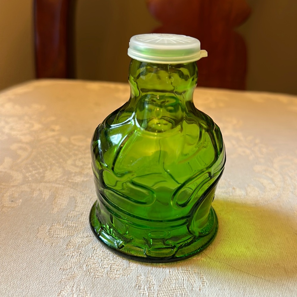 Vintage Wheaton, NJ Glass “Original Pocahontas Indian Herbs” Bottle
